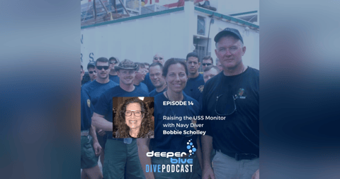 Raising the USS Monitor with Navy Diver Bobbie Scholley, and New Freediving Records Under COVID-19 Raising the USS Monitor with Navy Diver Bobbie Scholley, and New Freediving Records Under COVID-19