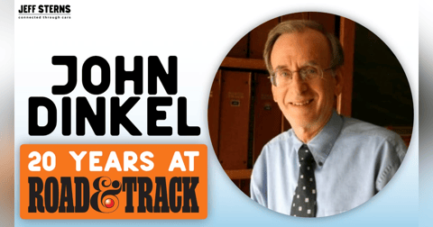JOHN DINKEL- ROAD & TRACK | SAE | MEN'S FITNESS | VISIONARY VEHICLES | FORD | CHRYSLER | WOODWARD GARAGE | NASCAR JOHN DINKEL- ROAD & TRACK | SAE | MEN'S FITNESS | VISIONARY VEHICLES | FORD | CHRYSLER | WOODWARD GARAGE | NASCAR