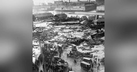 The 1919 Boston Rapid Flood Was Slower Than Molasses The 1919 Boston Rapid Flood Was Slower Than Molasses