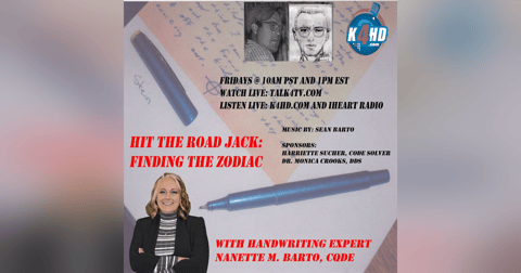 Hit the Road Jack: Finding The Zodiac Hit the Road Jack: Finding The Zodiac