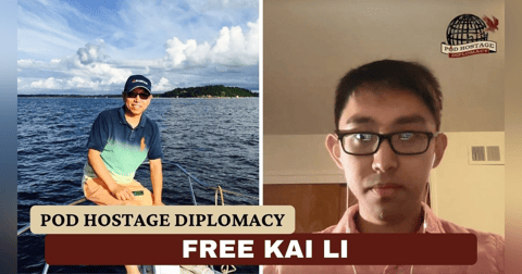 Free Kai Li, American held in China | Pod Hostage Diplomacy Free Kai Li, American held in China | Pod Hostage Diplomacy