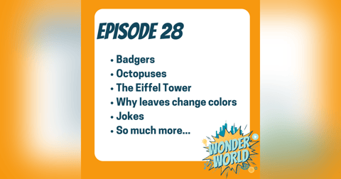 Wonder World Podcast Week of October 2 Wonder World Podcast Week of October 2