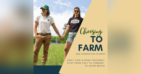 Emily Virzi & Rose Thackeray Pivot From Italy to Vermont to Union Brook Emily Virzi & Rose Thackeray Pivot From Italy to Vermont to Union Brook