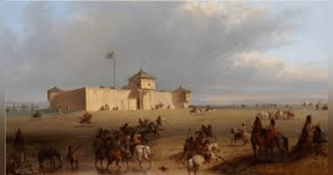 THE WOMAN AT HORSE CREEK and ASMALL BEGINNING FORT LARAMIE THE WOMAN AT HORSE CREEK and ASMALL BEGINNING FORT LARAMIE