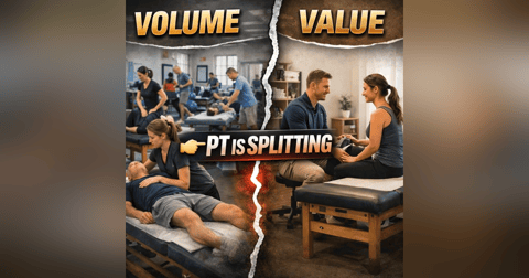 Volume vs Value: The Future of PT Clinics Volume vs Value: The Future of PT Clinics