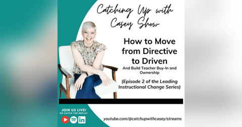 How to Move from Directive to Driven and Build Teacher Buy-In and Ownership How to Move from Directive to Driven and Build Teacher Buy-In and Ownership