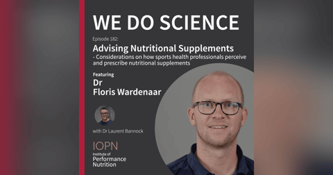 "Advising Nutritional Supplements" with Dr Floris Wardenaar "Advising Nutritional Supplements" with Dr Floris Wardenaar