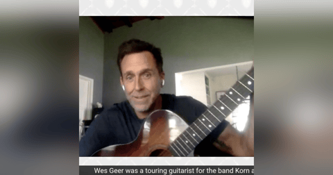 Wes Geer guitarist for Korn and founder Rock To Recovery Wes Geer guitarist for Korn and founder Rock To Recovery