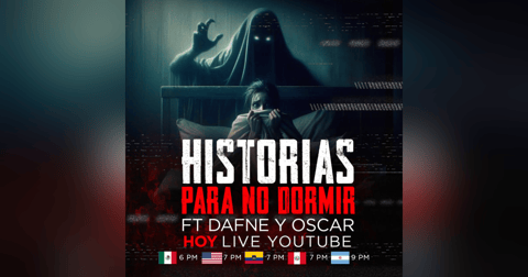 LIVE: Historias para no dormir Ft. Dafne y Oscar | No Es Normal.TV LIVE: Historias para no dormir Ft. Dafne y Oscar | No Es Normal.TV