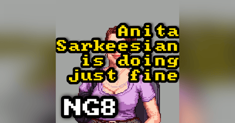 Anita Sarkeesian is doing just fine Anita Sarkeesian is doing just fine