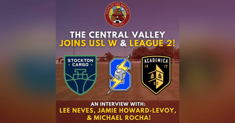 The CENTRAL VALLEY JOINS USL W & League 2! The CENTRAL VALLEY JOINS USL W & League 2!