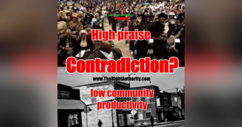 High Praise in low community productivity neighborhoods a Contradiction? High Praise in low community productivity neighborhoods a Contradiction?