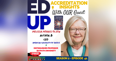 41. Charting New Paths in Higher Education with Melissa Morris-Olson 41. Charting New Paths in Higher Education with Melissa Morris-Olson