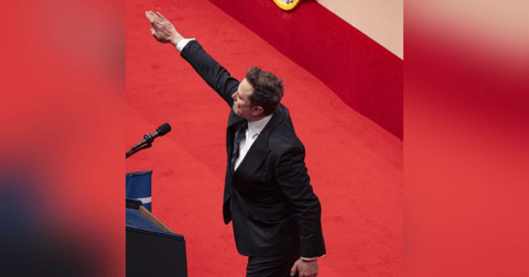 La República de los Tonnntos: "Los más tontos del planeta" confunden un gesto de Musk con el saludo romano y huyen de X La República de los Tonnntos: "Los más tontos del planeta" confunden un gesto de Musk con el saludo romano y huyen de X