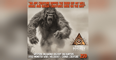 An Ape Creature Ripped The Door Off My Well House And Bigger Creatures Were On The Way! An Ape Creature Ripped The Door Off My Well House And Bigger Creatures Were On The Way!