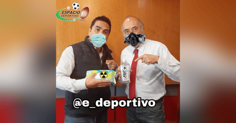Recuerden usar el gel antibacterial evitemos contagiar a Pepe en Espacio Deportivo de la Tarde 17 de Marzo 2020 Recuerden usar el gel antibacterial evitemos contagiar a Pepe en Espacio Deportivo de la Tarde 17 de Marzo 2020