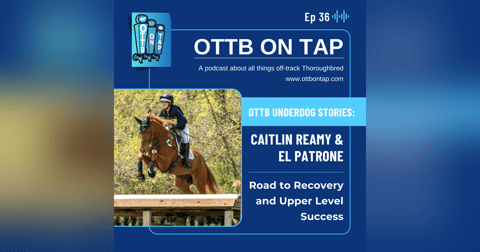 Ep 36: OTTB Underdogs: Caitlin Reamy & El Patrone’s Road to Recovery & Upper Level Success Ep 36: OTTB Underdogs: Caitlin Reamy & El Patrone’s Road to Recovery & Upper Level Success
