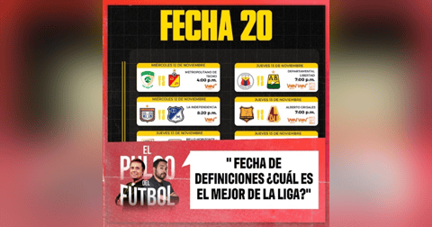 Fecha de definiciones ¿Cuál es el mejor de la Liga? Fecha de definiciones ¿Cuál es el mejor de la Liga?