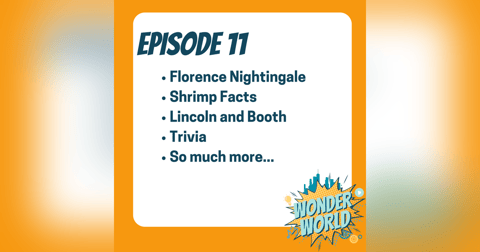 Wonder World Podcast Week of May 8 Wonder World Podcast Week of May 8
