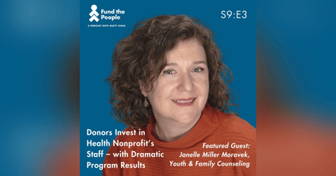 Donors Invest in Health Nonprofit’s Staff -- with Dramatic Program Results - Janelle Miller Moravek, Youth and Family Counseling Donors Invest in Health Nonprofit’s Staff -- with Dramatic Program Results - Janelle Miller Moravek, Youth and Family Counseling