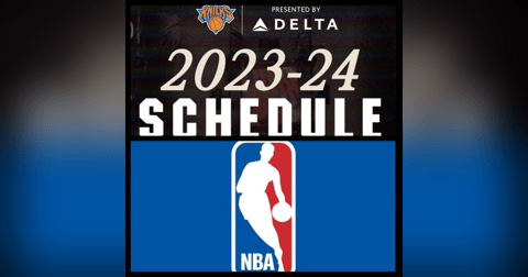 All Things Basketball with GD - 2023-24 NY Knicks Schedule and Other News All Things Basketball with GD - 2023-24 NY Knicks Schedule and Other News