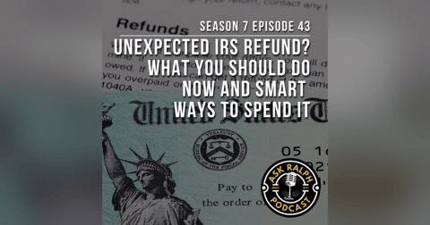 Unexpected IRS refund? What you should do now and smart ways to spend it Unexpected IRS refund? What you should do now and smart ways to spend it