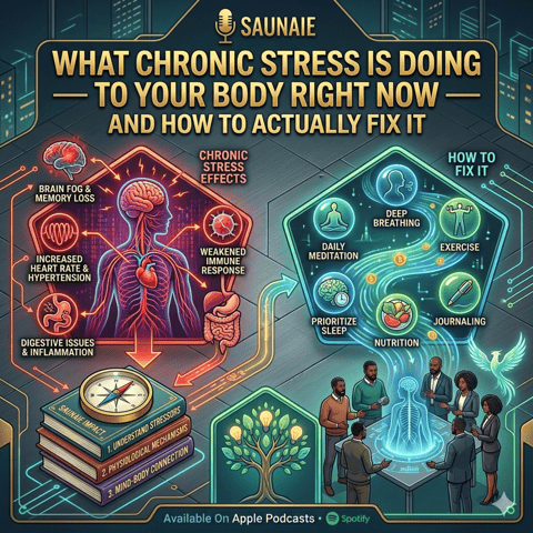 What Chronic Stress Is Doing to Your Body Right Now — And How to Actually Fix It