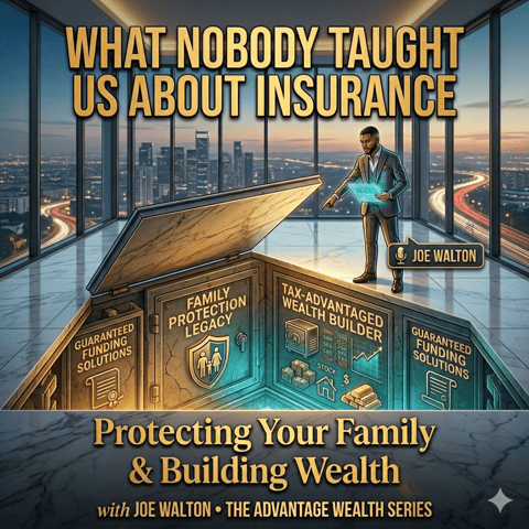 What Nobody Taught Us About Insurance: Protecting Your Family & Building Wealth with Joe Walton