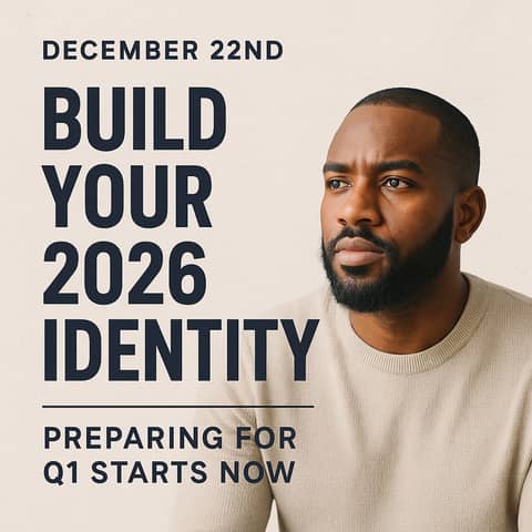 Build Your 2026 Identity: The Discipline, Vision, and Standards That Shape Q1