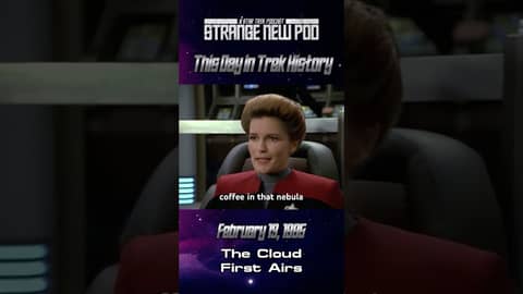 “There’s coffee in that nebula!” “The Cloud” premiered 30 years ago today. #startrekvoyager
