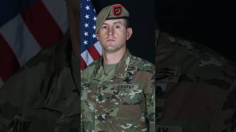 US Army SGM Thomas Payne: Medal of Honor Recipient Operation Inherent Resolve US Army SGM Thomas Payne: Medal of Honor Recipient Operation Inherent Resolve