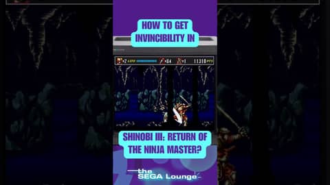 Invincible Shinobi #sega #segaducation #shinobi #megadrive #genesis #thesegalounge #retrogaming