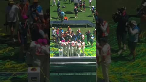 What a way to close out the Ashes at the SCG π What a way to close out the Ashes at the SCG π