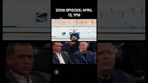 April 13, 2024 AT 1PM: my 200th episode will go live on YouTube... #nba #wnba #ncaa #basketball