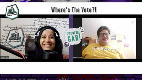 Gift of the Gab with Marlon Duran: Where's The Vote?! Gift of the Gab with Marlon Duran: Where's The Vote?!