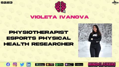 Violeta Ivanova - Physiotherapist & Esports Physical Health Researcher Violeta Ivanova - Physiotherapist & Esports Physical Health Researcher