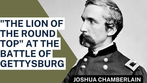 US Army Gen. Joshua Chamberlain - Medal of Honor Recipient during the US Civil War