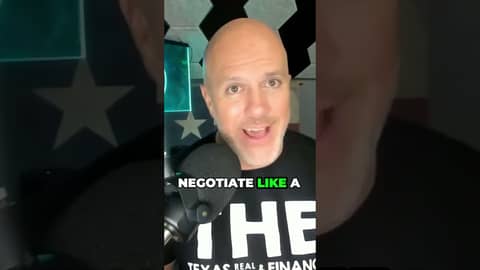 Seller Price is just a START in Negotiations!