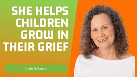 Michelle Benyo helps children cope with death in their families