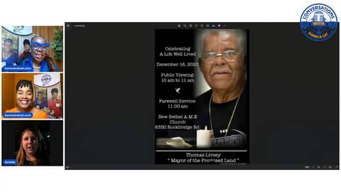 Honoring the Life of Thomas Livsey, the Unofficial Mayor of the Promiseland Community