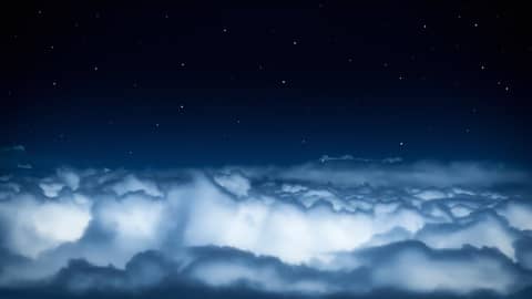 White Noise for Lucid Dreaming Dark Screen | Fly in your Dreams