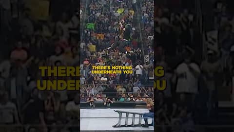 He Fell From 20ft ABOVE The Ring 🤯