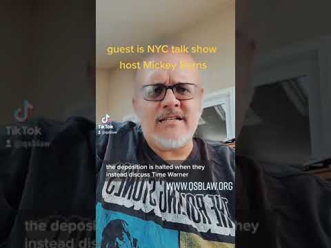 TikTok: S3: Client 27 - Dad Jokes: Pinnacle Of Western Civilization w/NY talk show host Mickey Burns