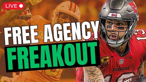 FREE AGENCY CHAOS LIVE: Mike Evans 49ers?! Malik Willis Dolphins Post-Tua?! We Reacting NOW 📱