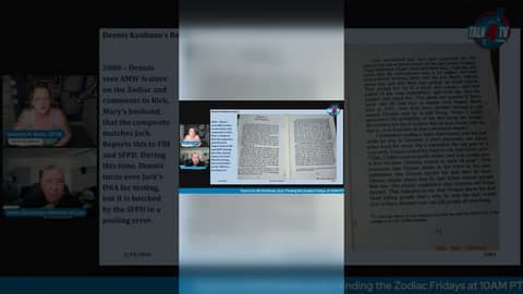 When Dennis first suspected Jack was the Zodiac