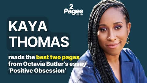 The Best Two Pages from Octavia Butler’s ‘Positive Obsession’ | Kaya Thomas