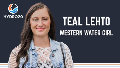 Teal Lehto: Harnessing Social Media to Educate On Western Water Issues | Hydro20 Honoree