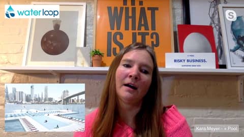 waterloop drops: New Yorkers Used to Swim in the East River