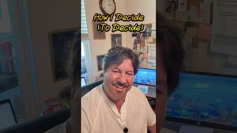 How I Decide To Decide (Avoiding Procrastination!)