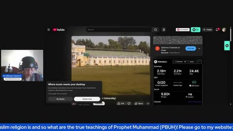 Live from Islamic Center Event Sir Syed Day in New Delhi-India-By Dr.Afshan Hashmi